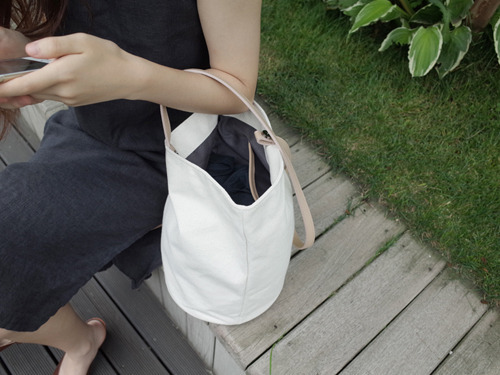 your simple bag : ivory