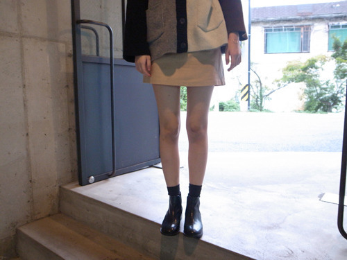A mini skirt
