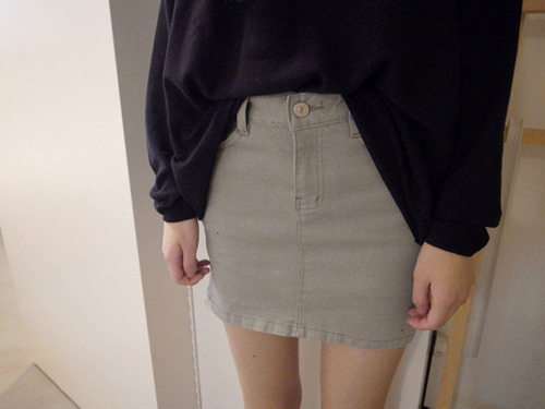 mini skirt pants2 : mint 재입고