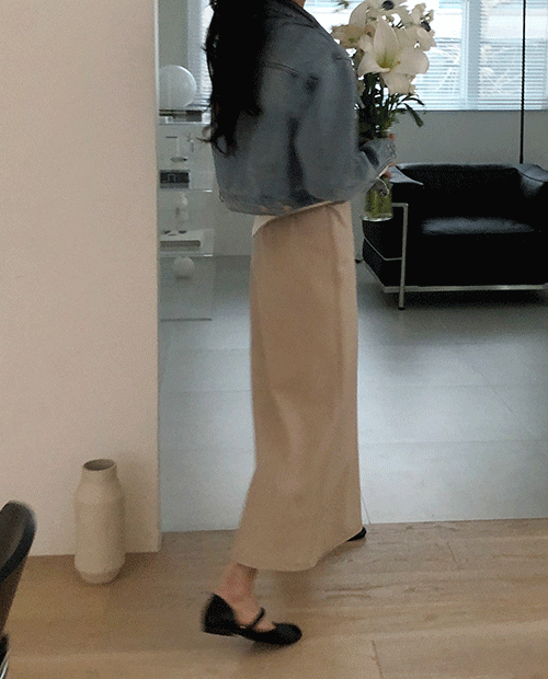 sabrina long skirt / 2color