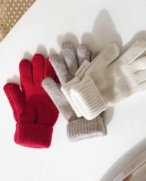 cony wool gloves
