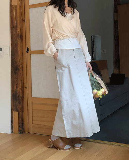 lemi skirt / 2color