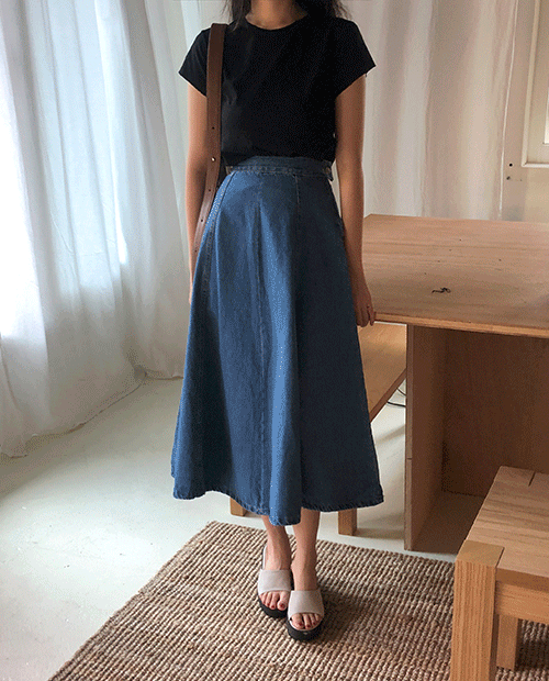 daon skirt : blue