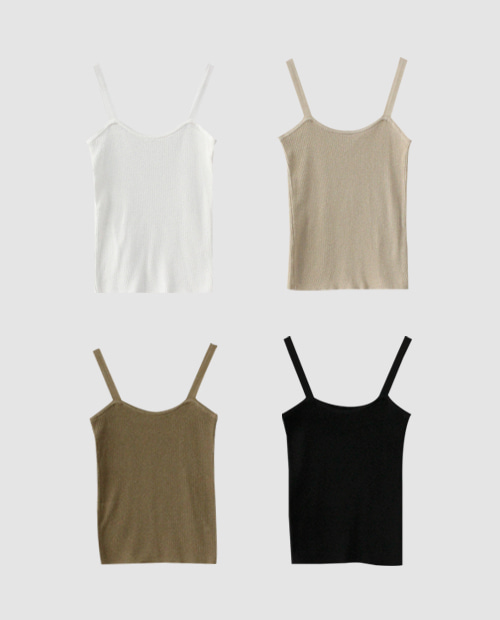 melty sleeveless / 4color