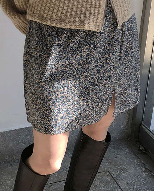 april mini skirt : blue