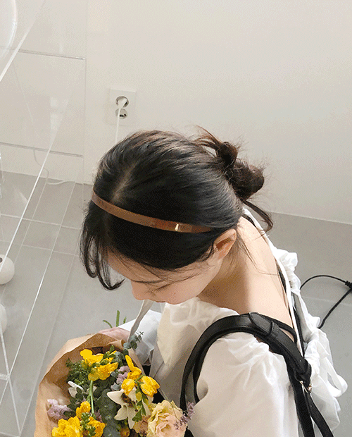 marble hair band / 4color