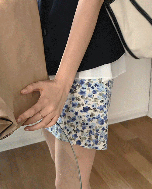 melody flower skirt / 2color