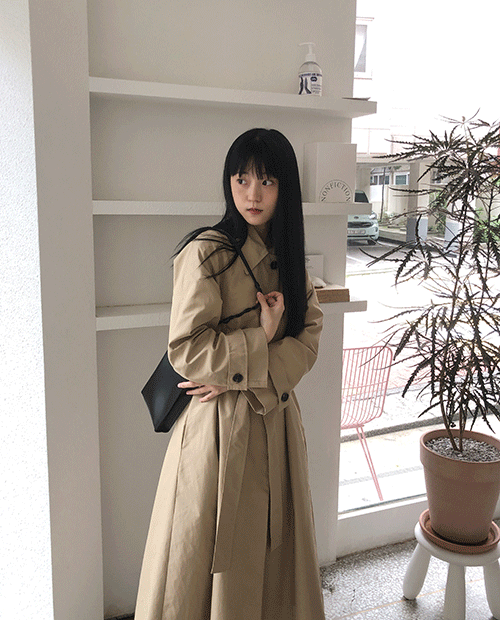 kind trench coat / 2color