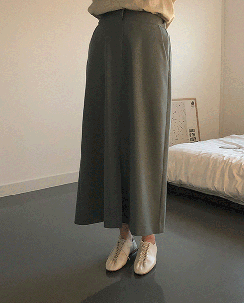 comma skirt / 2color