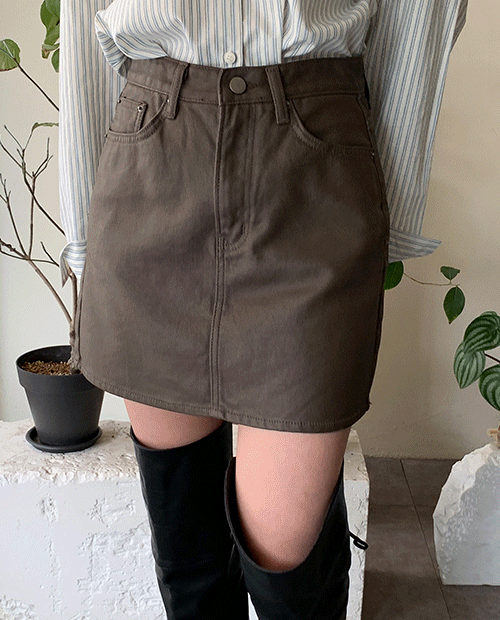 tomboy coating skirt / 3color