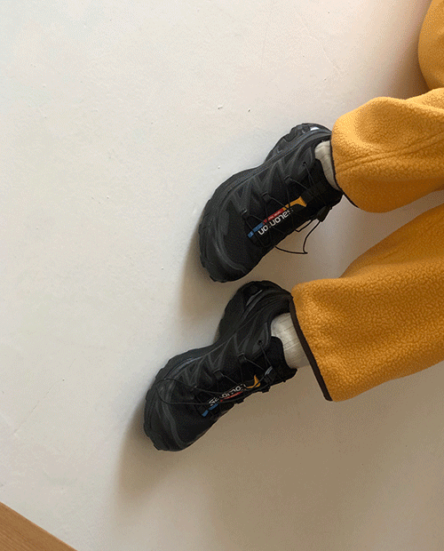 grid warm pants / 3color