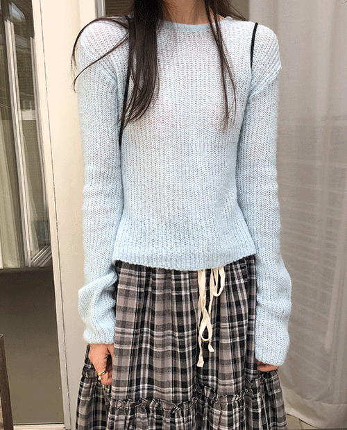 slow wool knit / 3color