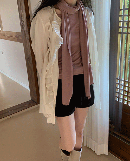 cay blouse : ivory
